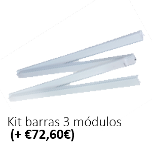 Kit Barras 3 Módulos (+ 72,60€)