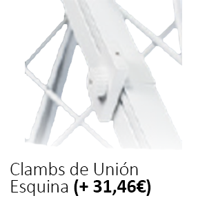 Clambs de Unión Esquina (+ 31,46€)