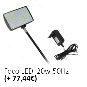 Foco LED 20w-60Hz LEDS (+77,44€)