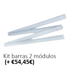 Kit Barras 2 Módulos ( +54,45€)