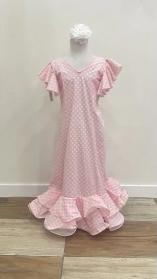 LBF Traje de flamenca Bata strech. Talla 6