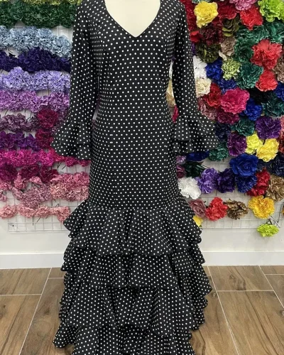 LBF Traje de flamenca Azahar. Talla 38 y  48