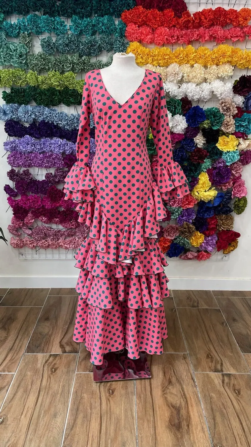 LBF Traje de flamenca CARLA. Talla 38 - Imagen 2