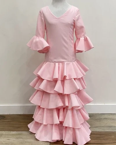 LBF Traje de flamenca Azahar strech. Talla 8