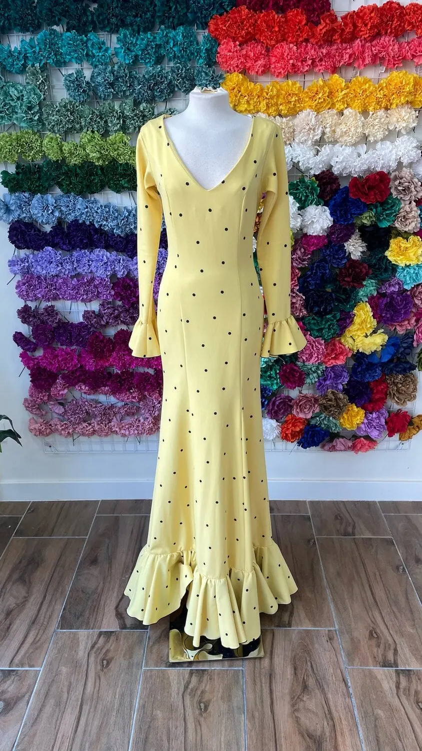 LBF Traje de flamenca Bata Marta. Talla 36