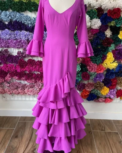 LBF Traje de flamenca Sevilla. Talla 36