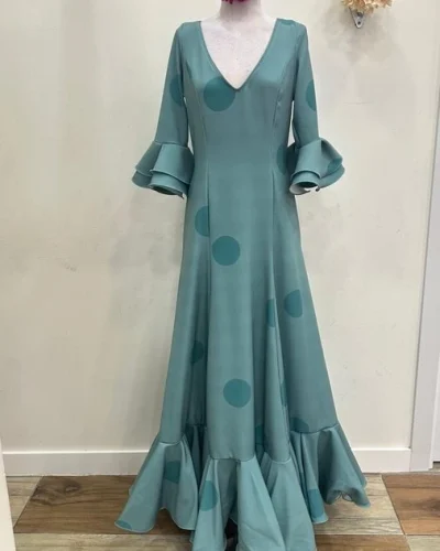LBF Traje de flamenca Lycra bioelastica. Talla 44