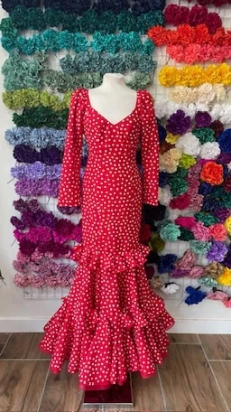 LBF Traje de flamenca Jaén strech. Talla 34 y 42