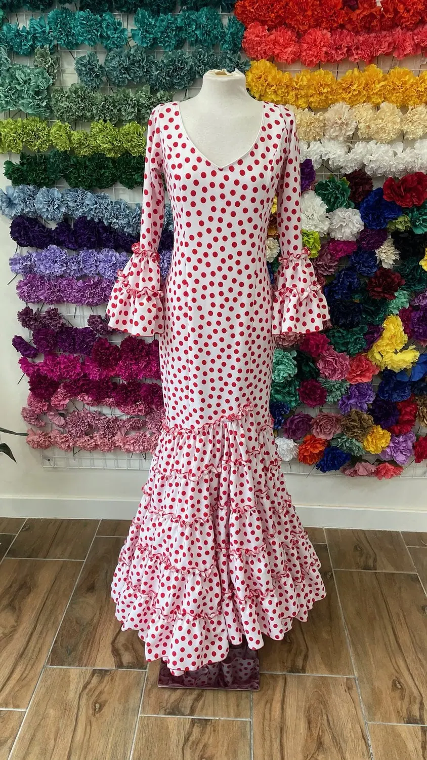 LBF Traje de flamenca IRENE. Talla 40 Y 42 - Imagen 2