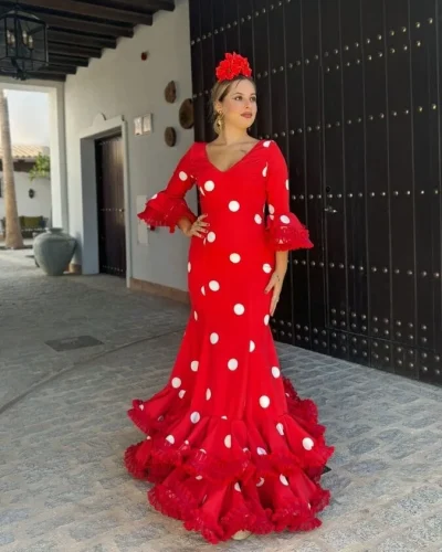 LBF Traje de Flamenca Vetalengua. Talla 38