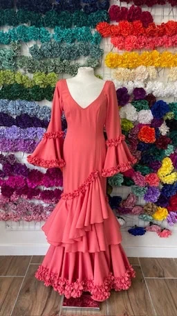 LBF Traje de flamenca Jade. Talla 40