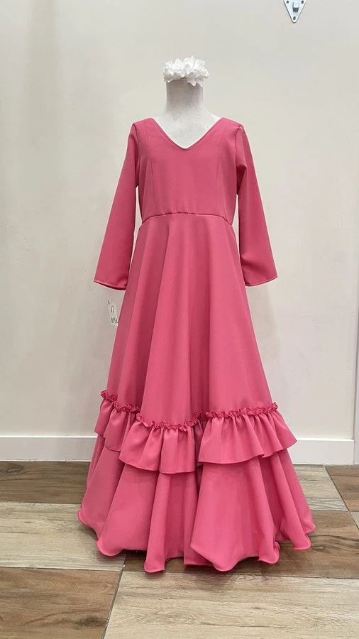 LBF Traje de flamenca Bata strech. Talla 12