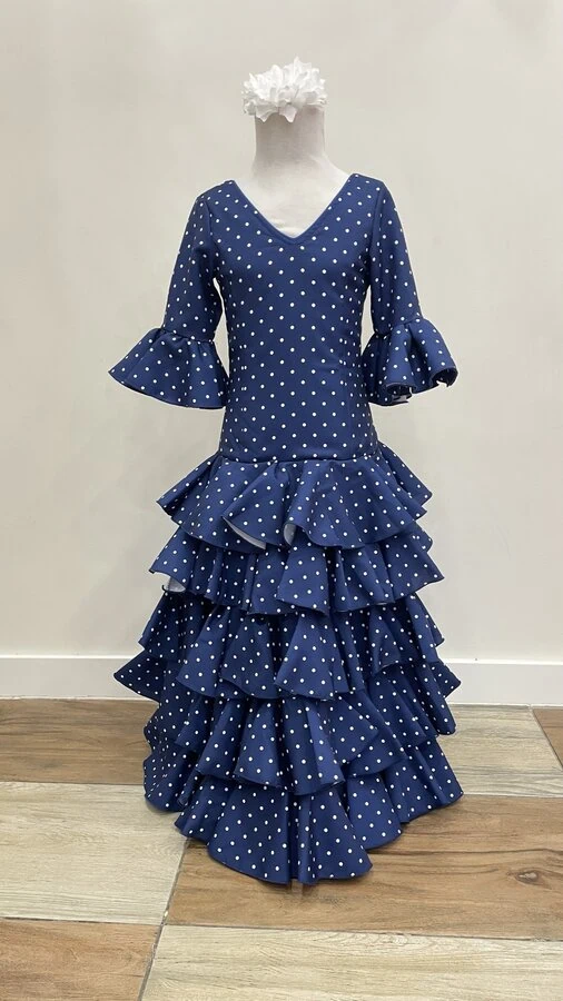LBF Traje de flamenca Azahar strech. Talla 4 y 8