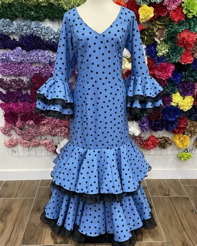 LBF Traje de flamenca Pétalo. Talla 50