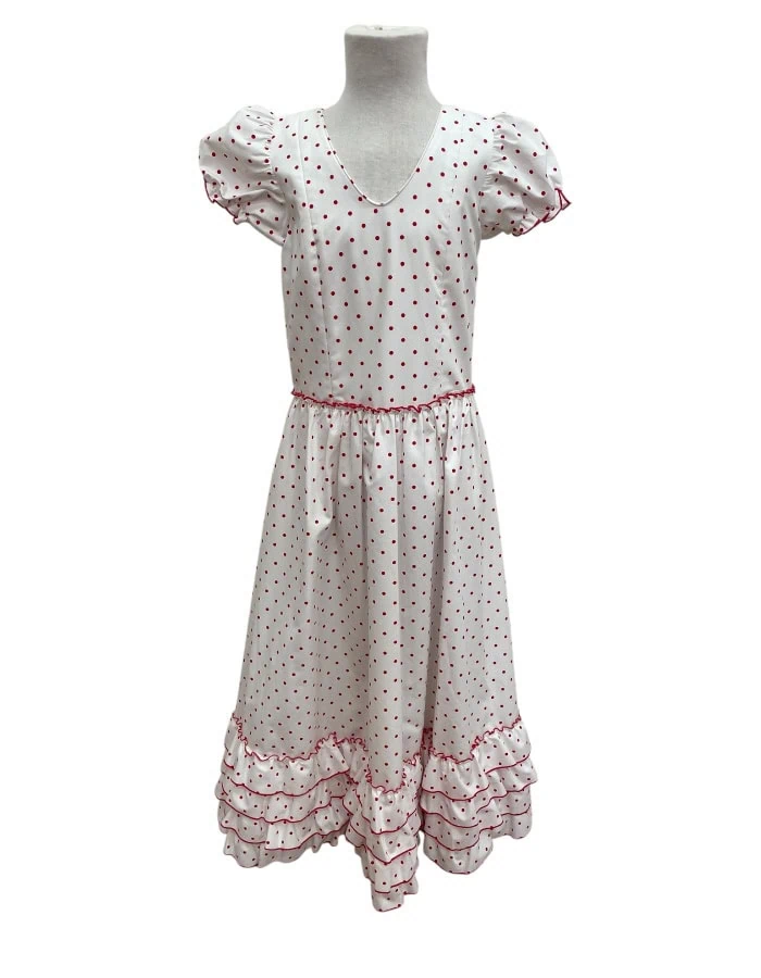 LBF Traje de flamenca Lola Popelín. Talla 10