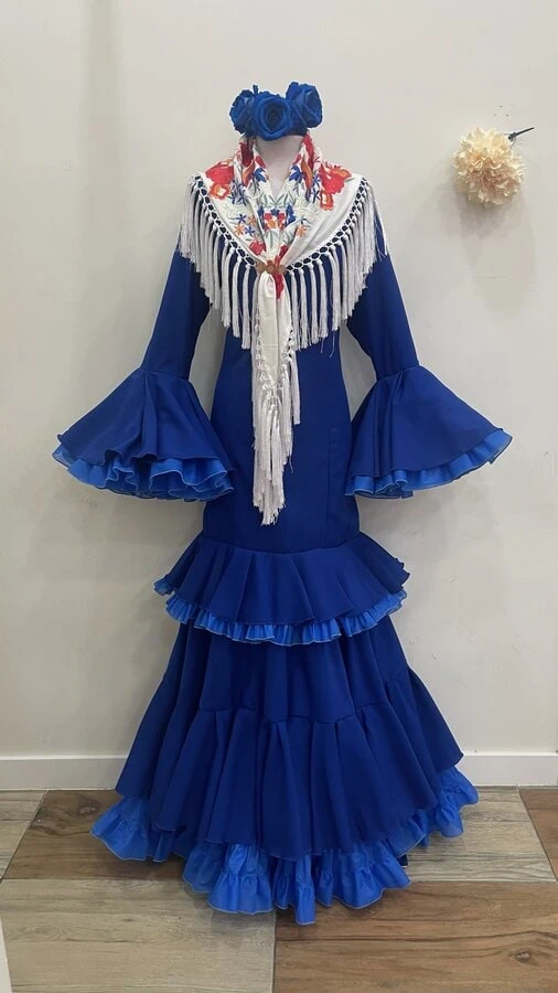 LBF Traje de flamenca Alejandra. Talla 34 a 46