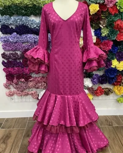 LBF Traje de flamenca Pétalo. Talla 46