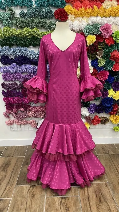LBF Traje de flamenca Pétalo. Talla 46