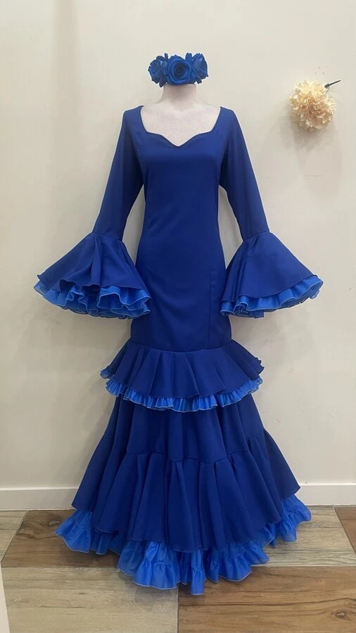 LBF Traje de flamenca Alejandra. Talla 34 a 46 - Imagen 2