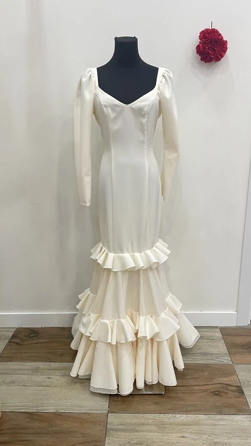 LBF Traje de flamenca Jaén strech . Talla 38