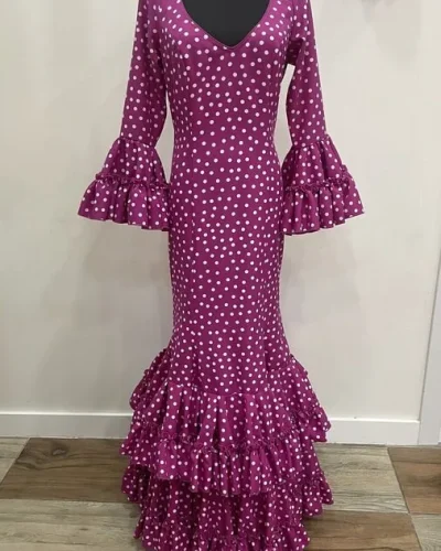 LBF Traje de flamenca Lirio strech . Talla 42