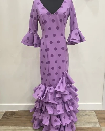 LBF Traje de flamenca Sevilla strech. Talla 38