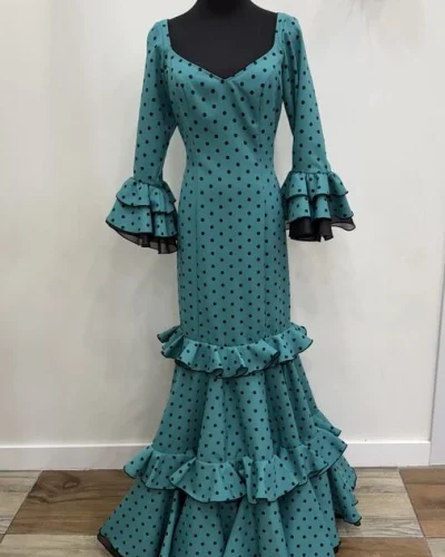 LBF Traje de flamenca Jaén strech. Talla 40
