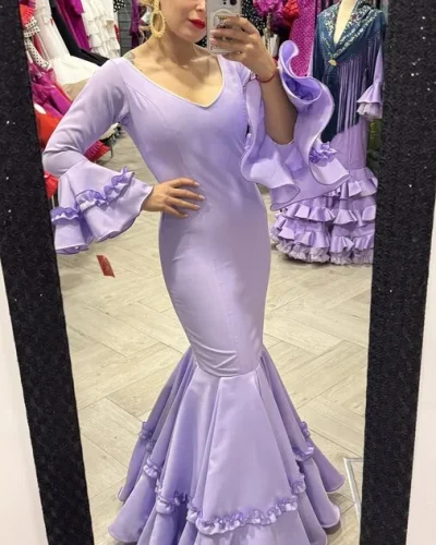 LBF Traje de flamenca Leonor. Talla 38