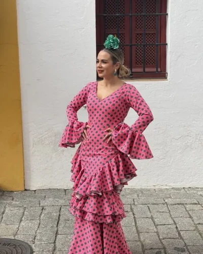 LBF Traje de flamenca CARLA. Talla 38