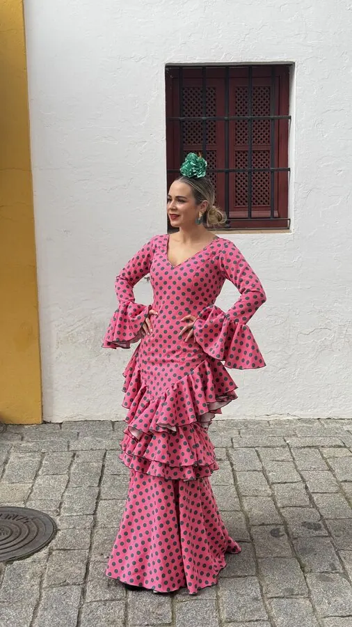 LBF Traje de flamenca CARLA. Talla 38