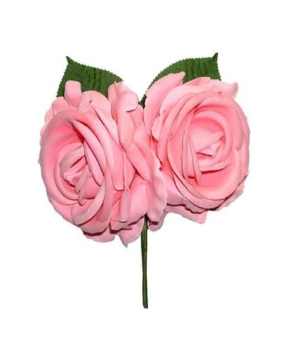 Ramillete dos rosas maxi rosa nude