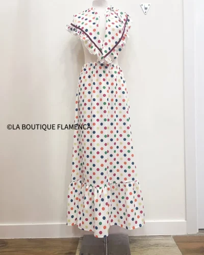 LBF Conjunto de falda y pico de flamenca. Talla única