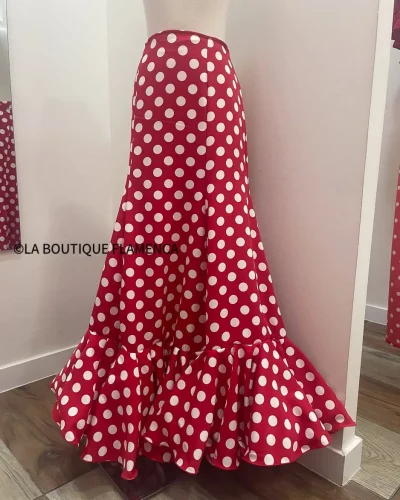 LBF Falda de flamenca. Talla 44