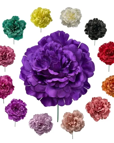 Flor de peonía mediana