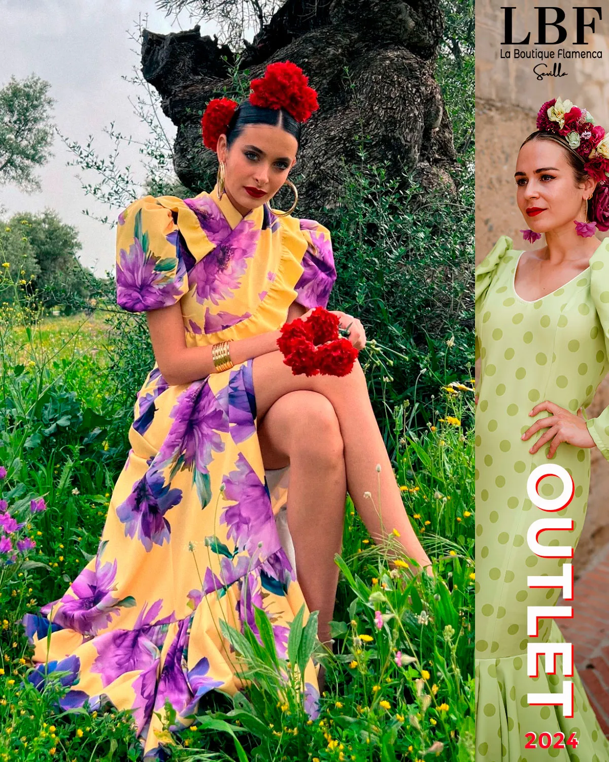 LBF Traje de flamenca LYCRA bioelastica. Talla 36