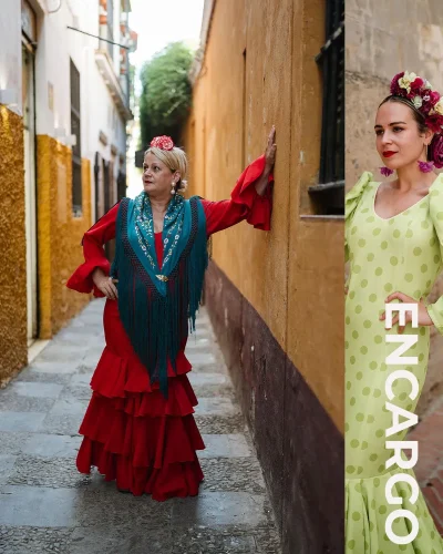 LBF Traje de flamenca Lolita 50-60