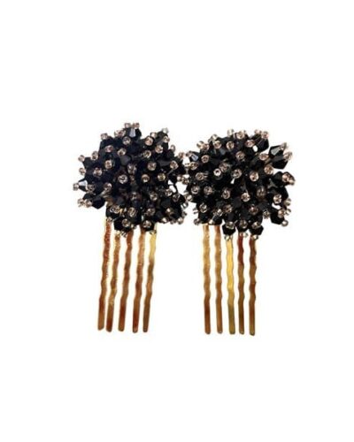 Packs de peines de punto de perla negro