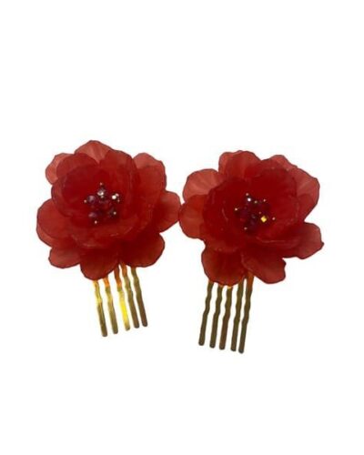 Packs de peine de rosas rojas