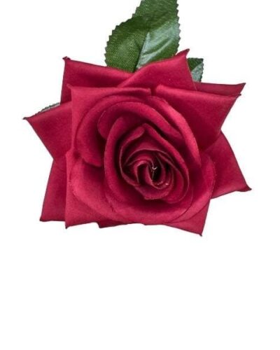 Flor rosa roja