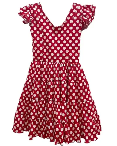 LBF Traje de flamenca Lycra Bioelastica. Talla 4