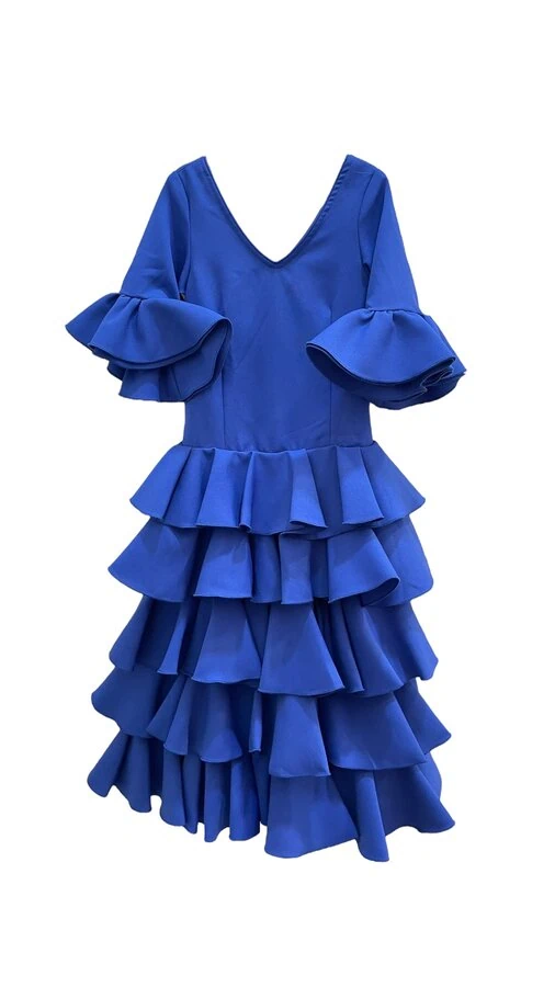 LBF Traje de flamenca AZAHAR. Talla 4