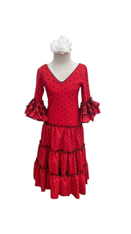 LBF Traje de flamenca CÓRDOBA. Talla 8