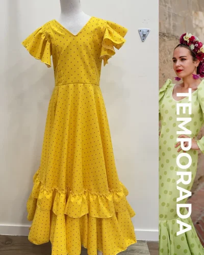 LBF Traje de flamenca niña strech. Talla 14