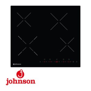 PLACA VITROCERAMICA JOHNSON 4 ZONAS 60CM CANTO REDONDEADO