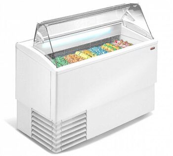 Cof Vitrina Helado Punto Cristal Recto