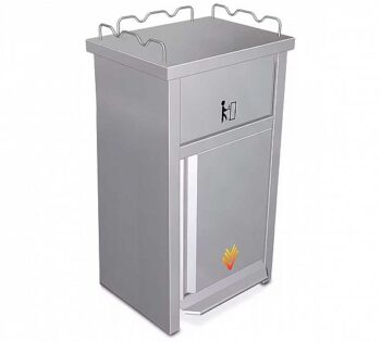 Fricosmos Contenedor Inox Vaciado Bandejas Fast-Food XS