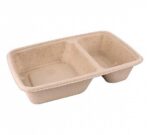Envase Rectangular Squared Bowls Compartimento