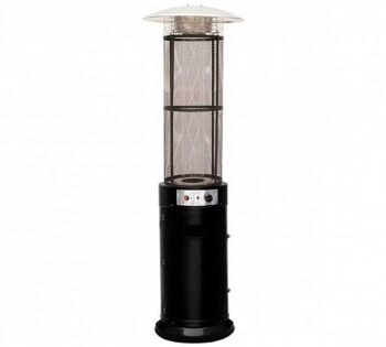 Muebles Romero Estufa a Gas Exterior Columna Negra