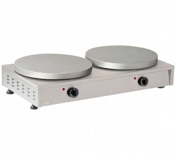 Omake Crepera Doble Placa Acero Inox KRP03