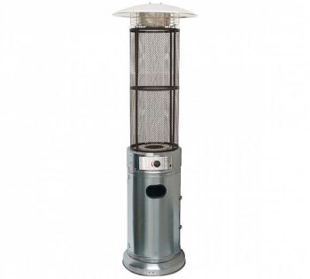 Britec Farola Calefactora Flamme Redonda Inox